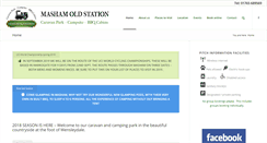 Desktop Screenshot of oldstation-masham.co.uk